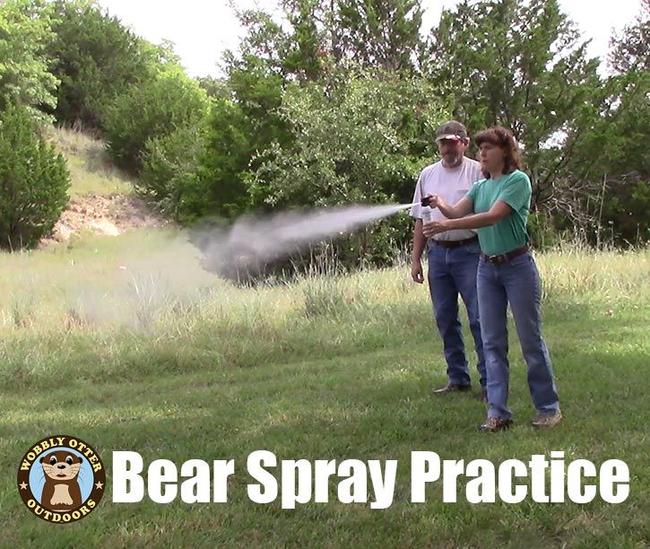  bear spray practice