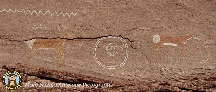 antelope pictographs at antelope house