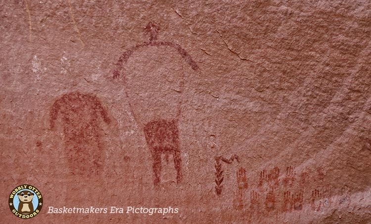 basketmakers era pictographs
