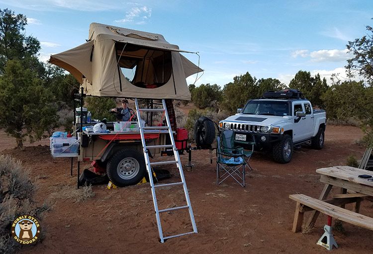 Our Camp at Spider Rock Campground, Canyon de Chelly Rim