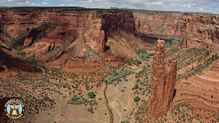 Spider Rock in Canyon de Chelly, Arizona