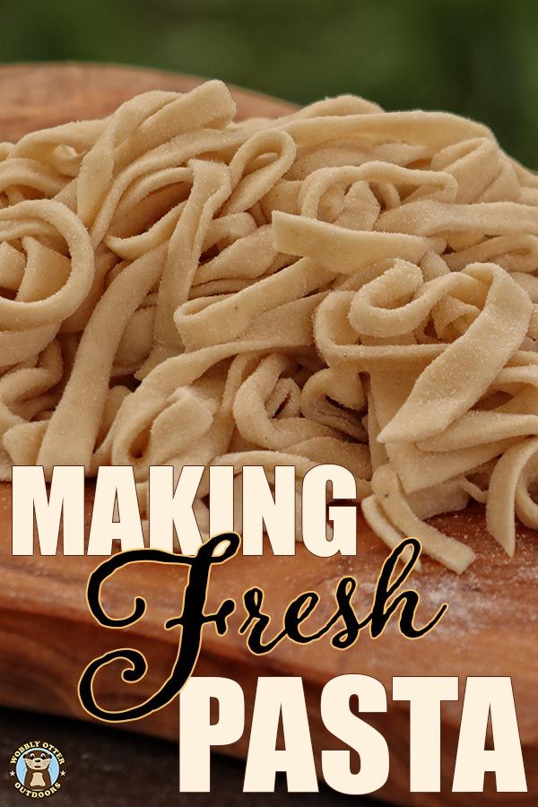 making fresh pasta