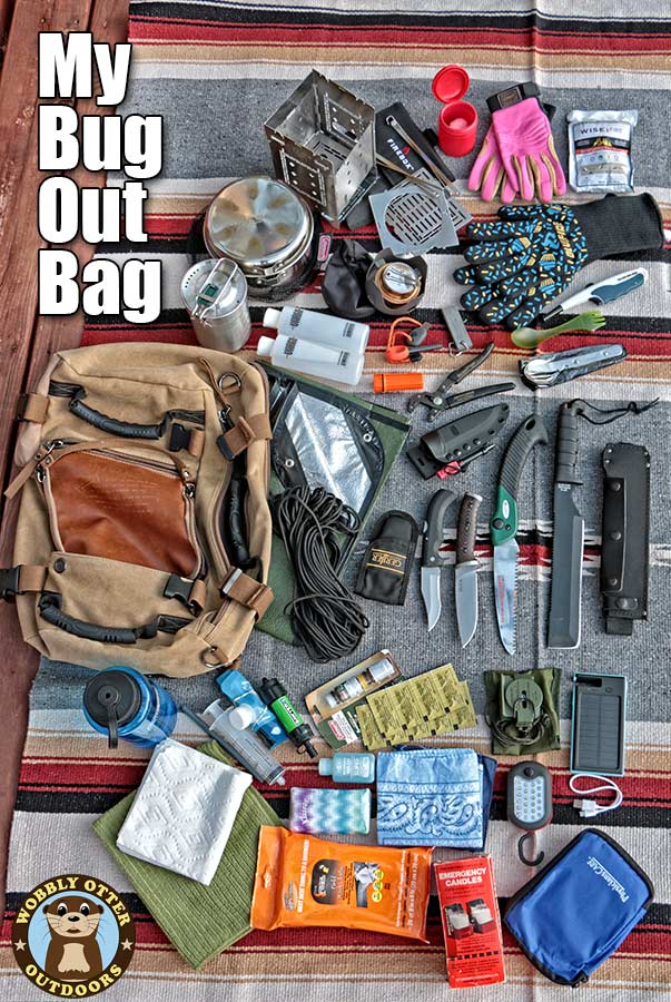 This is what's inside my bug out bag
