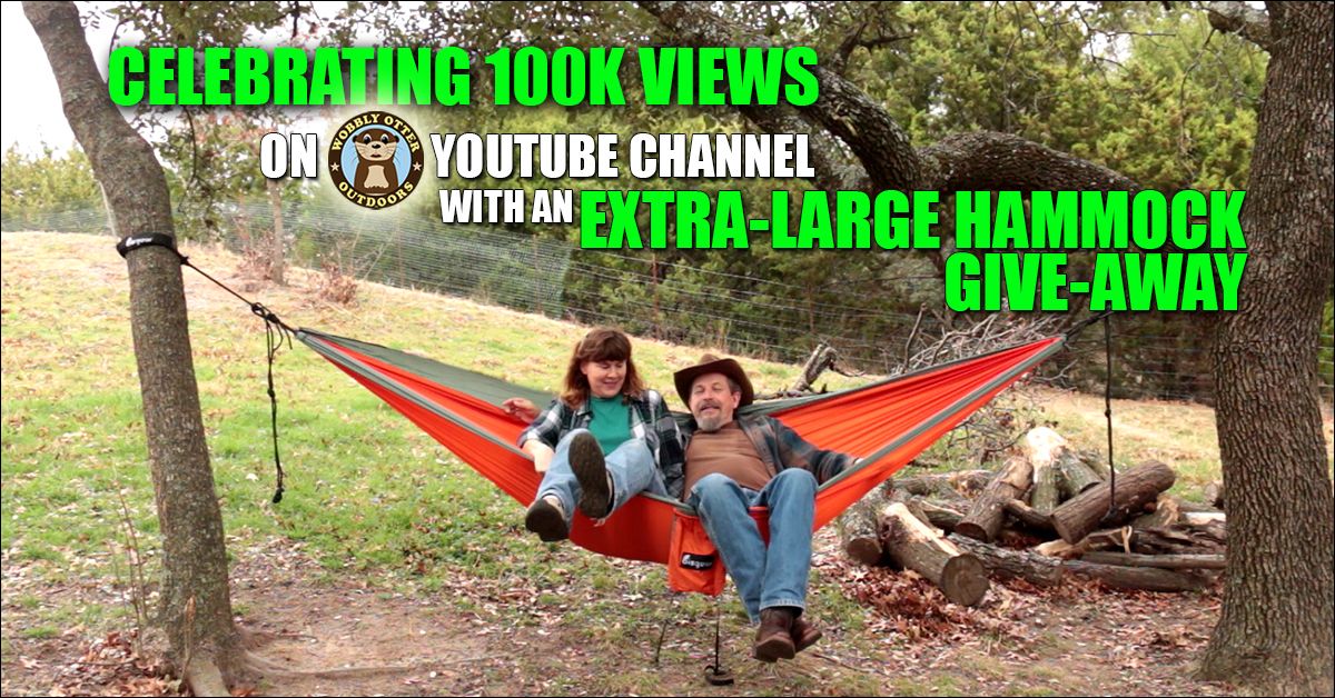 Amazon GiveAway 100k ChannelViews Double Hammock