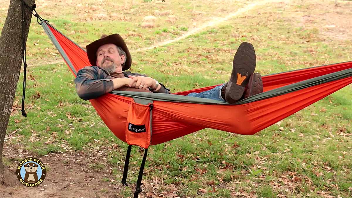 Bill in Bisgear Double Hammock Feb 2017