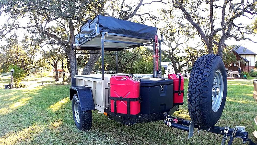 Morris Mule Trailer After Makeover