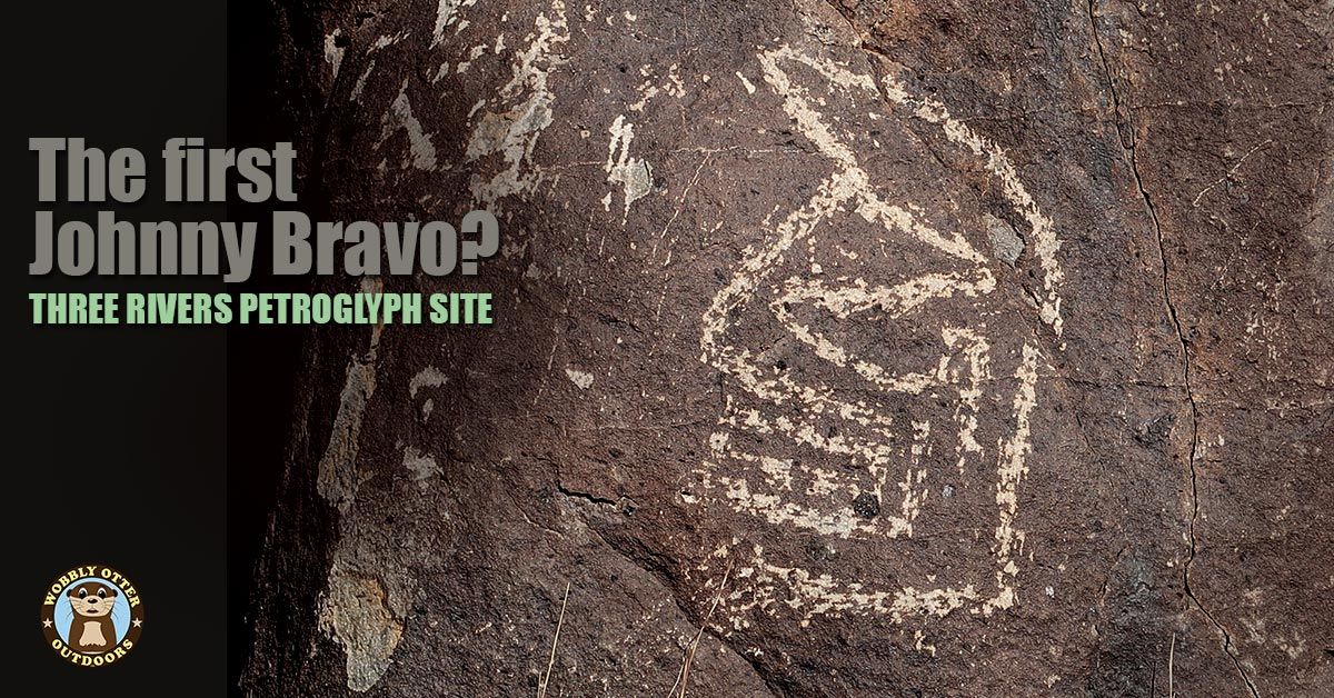 Three Rivers Petroglyphs Site - Johnny Bravo?