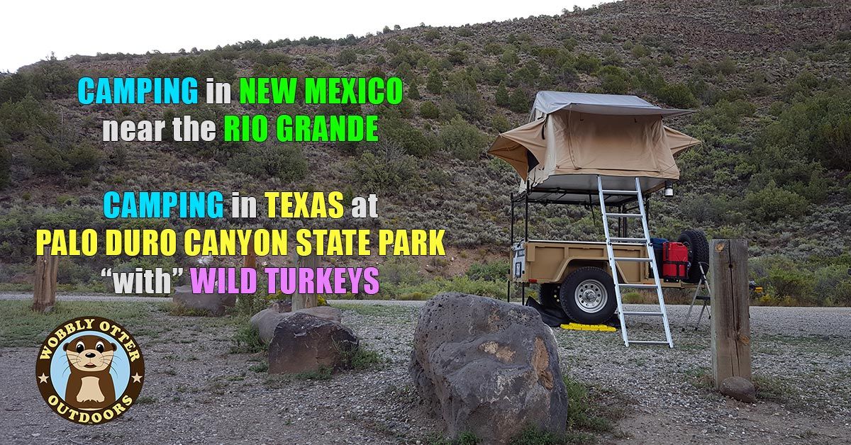  020 camp site in Rio Pueblo CG Orilla Verde Rec Area vlog w