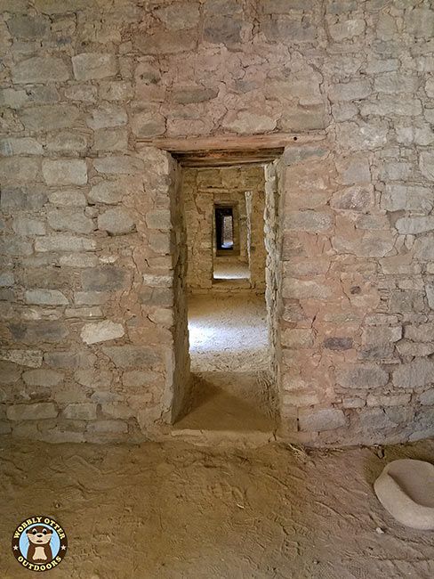 Aztec Ruins - Doorways Aligned