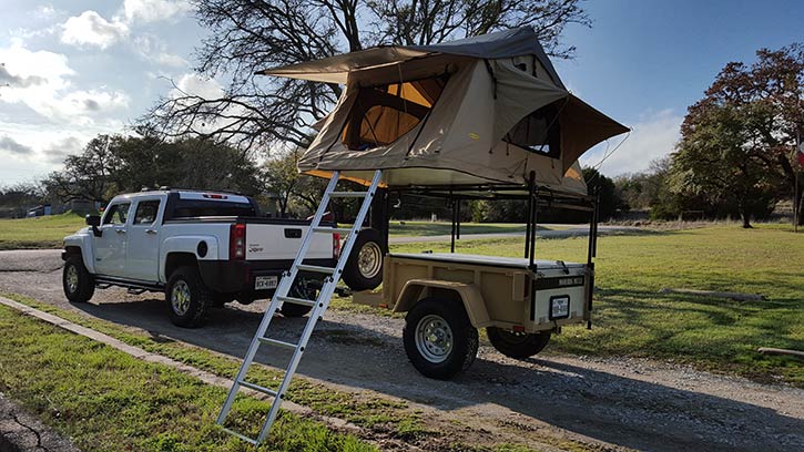 Rooftop tent