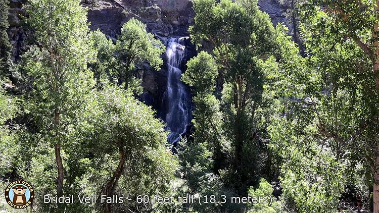 spearfish canyon bridal veil falls