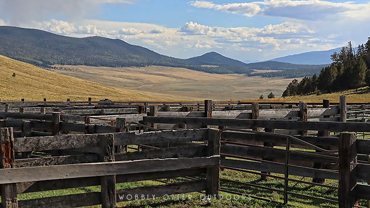 Corrals at Valle Vidal