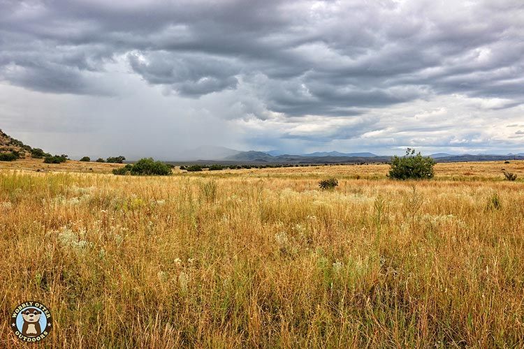 Rain on Distant Hills